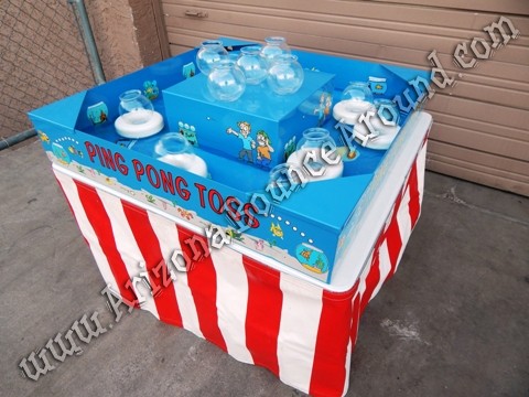 Ping Pong Toss carnival game rentals
